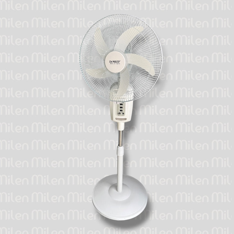 VENTILADOR RECARGABLE DE PEDESTAL 16¨SANKEY FN 17BAT10-4