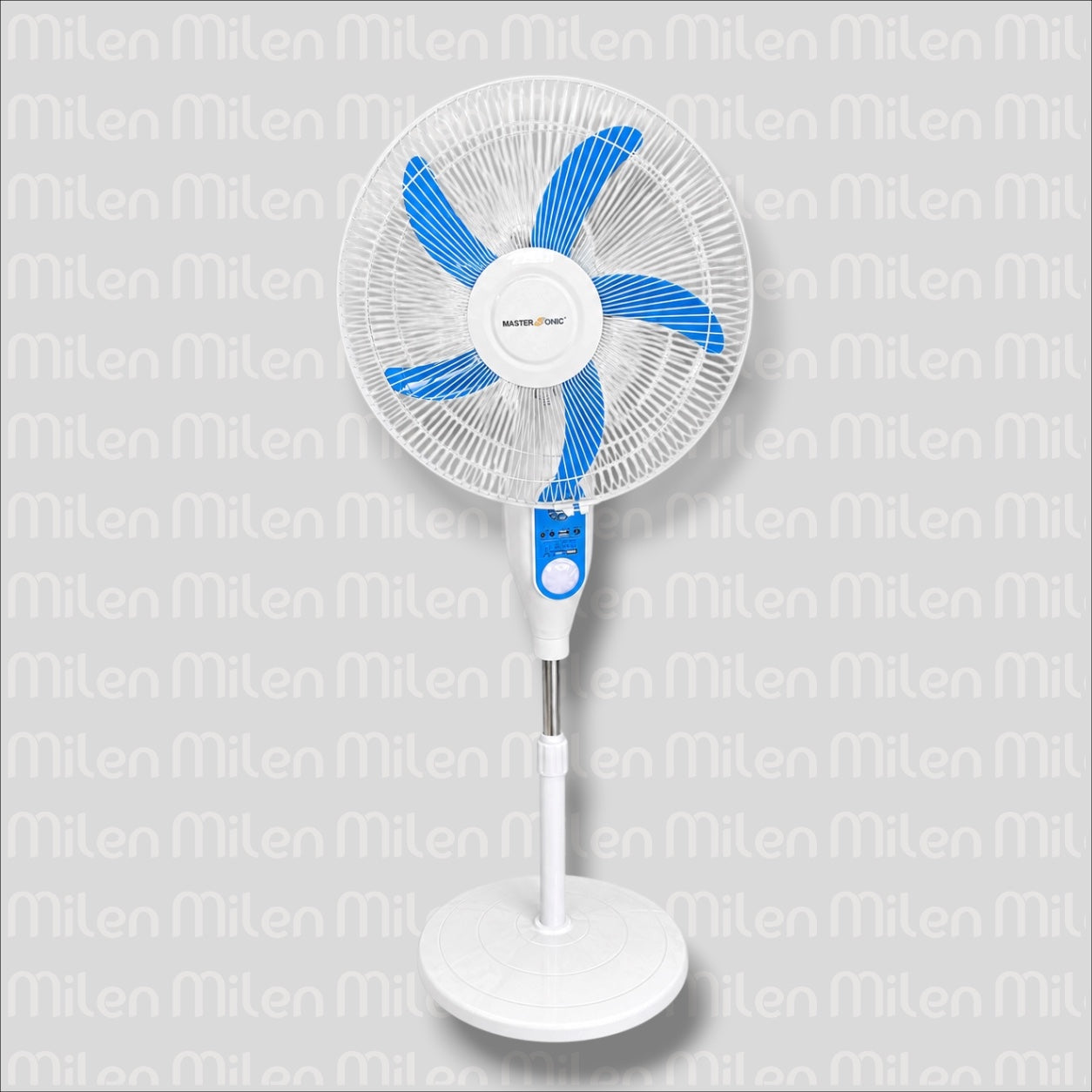 VENTILADOR DE PEDESTAL CON PANEL SOLAR 16¨MASTERSONIC (REFERENCIA MS-165FR)-14