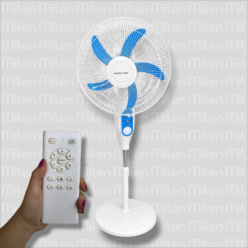 VENTILADOR DE PEDESTAL CON PANEL SOLAR 16¨MASTERSONIC (REFERENCIA MS-165FR)-25