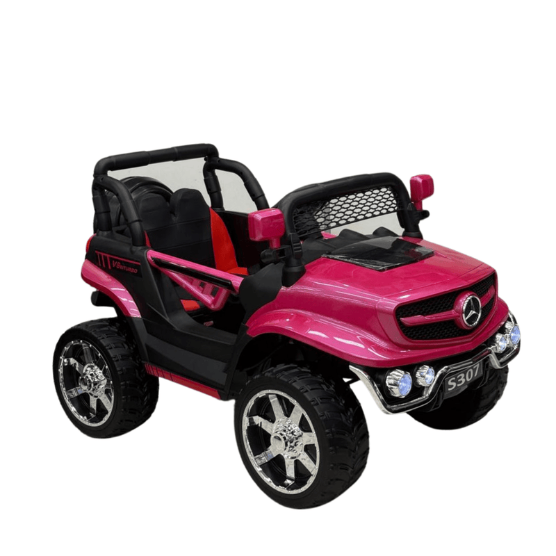 Carro Eléctrico - Campero Mercedes para niños-8