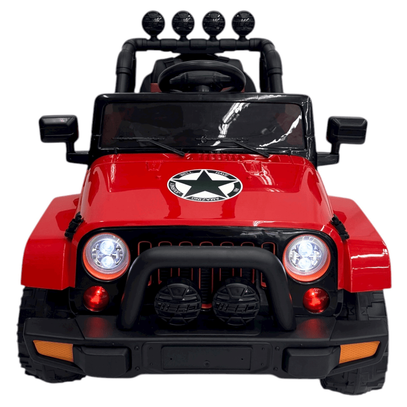 Carro eléctrico  - Jeep Wrangler 4x4 para niños-6