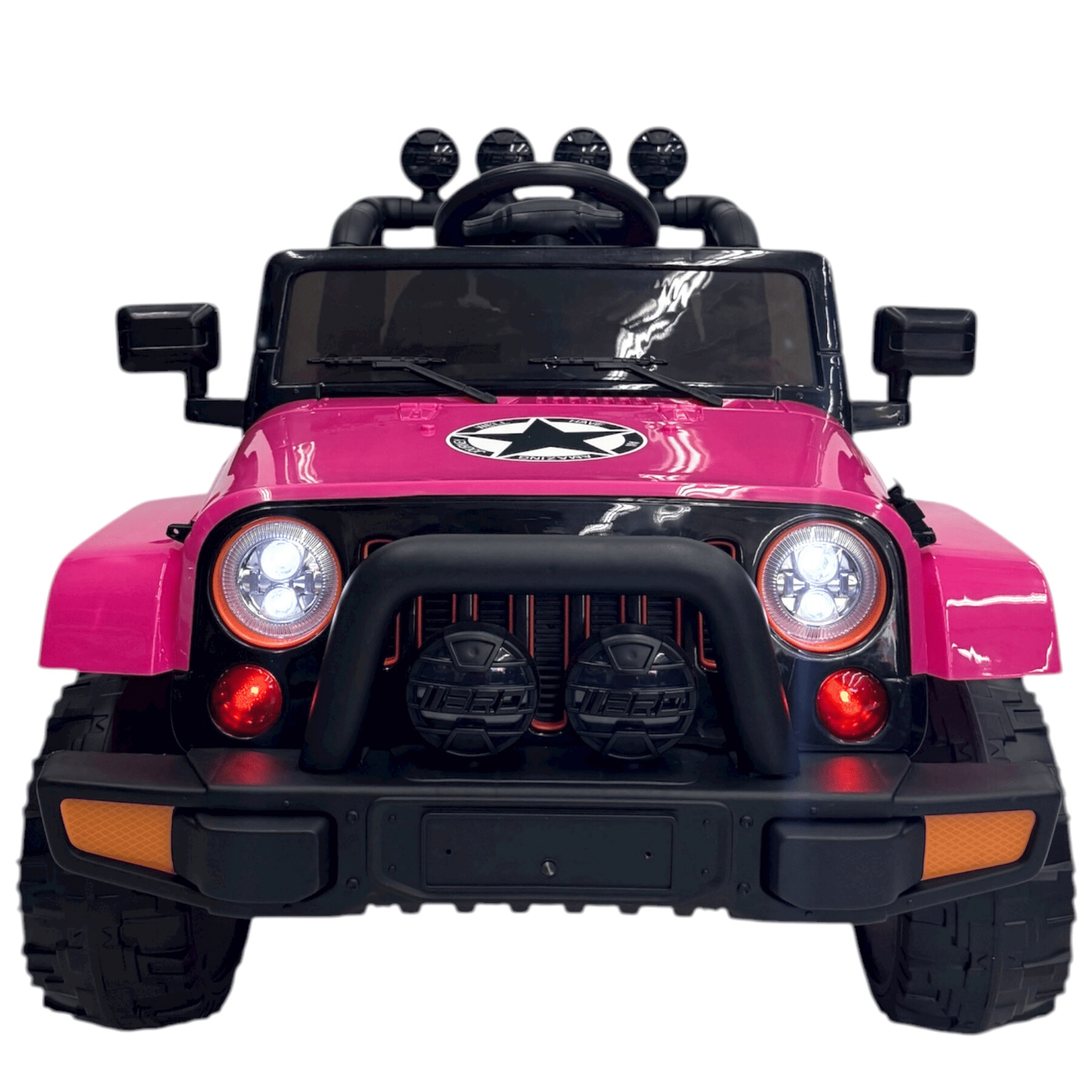 Carro eléctrico  - Jeep Wrangler 4x4 para niños-4
