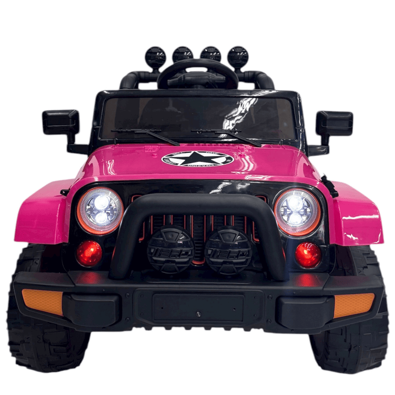Carro eléctrico  - Jeep Wrangler 4x4 para niños-4