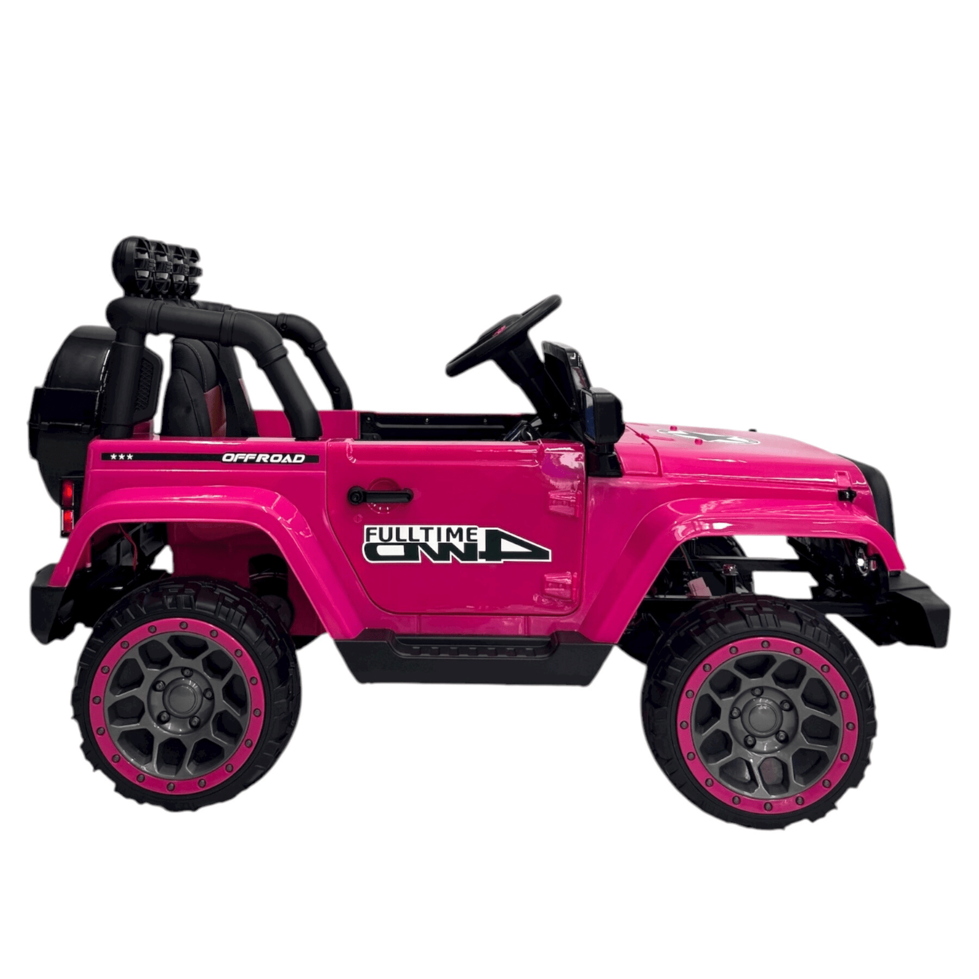 Carro eléctrico  - Jeep Wrangler 4x4 para niños-2