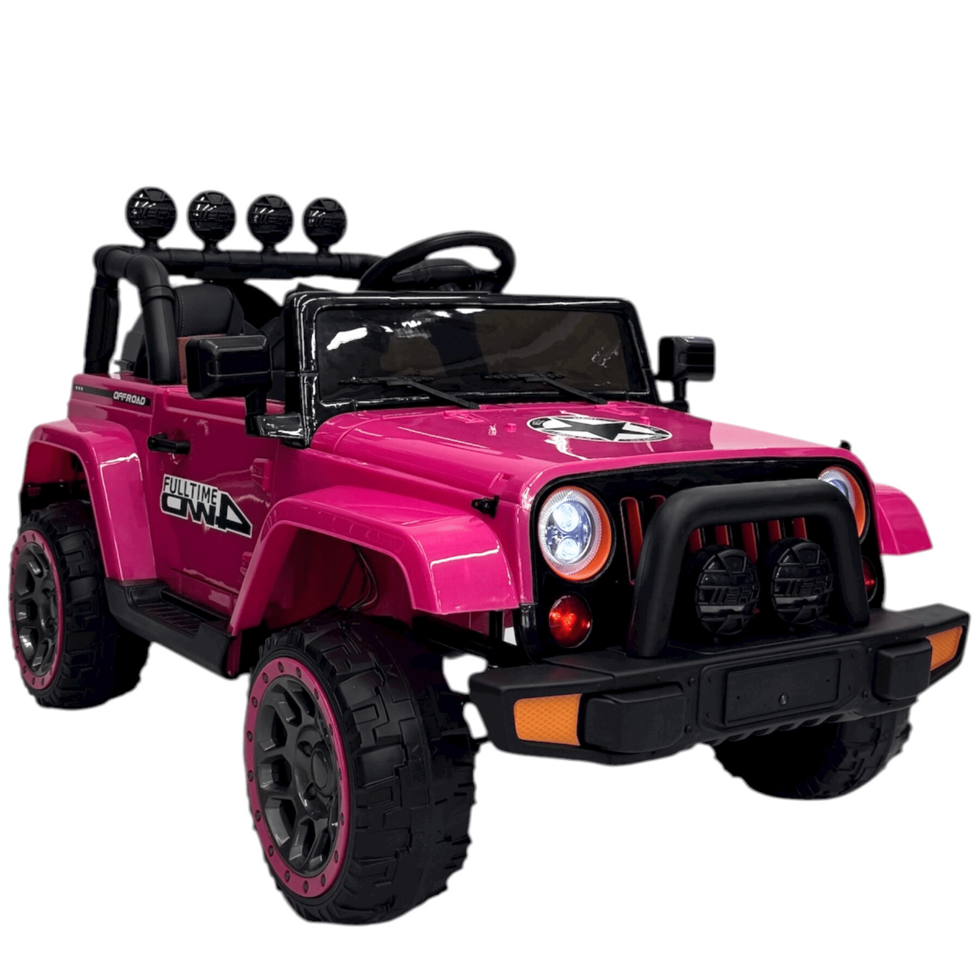 Carro eléctrico  - Jeep Wrangler 4x4 para niños