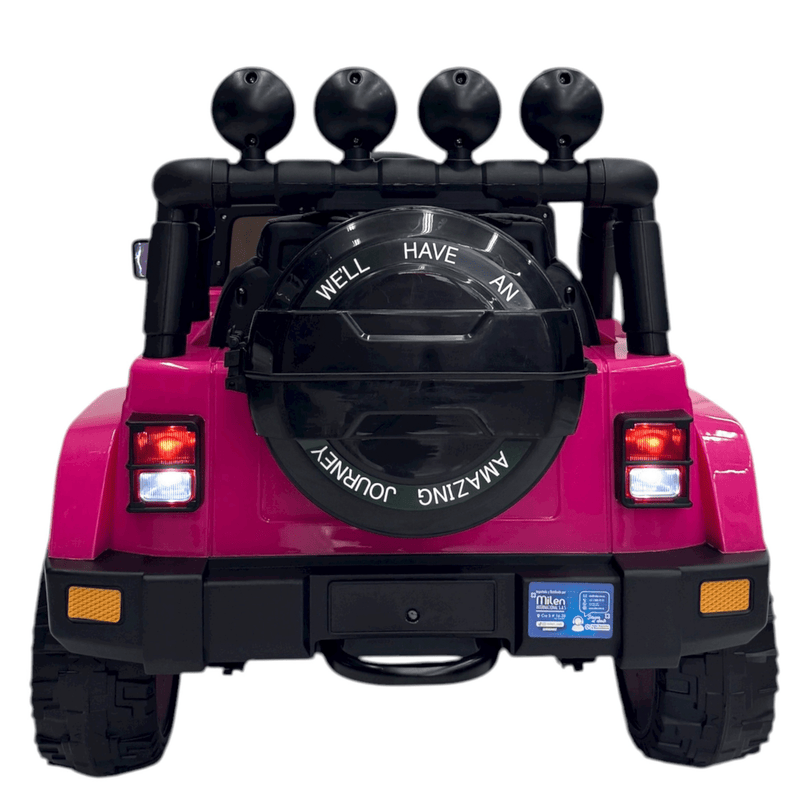 Carro eléctrico  - Jeep Wrangler 4x4 para niños-3