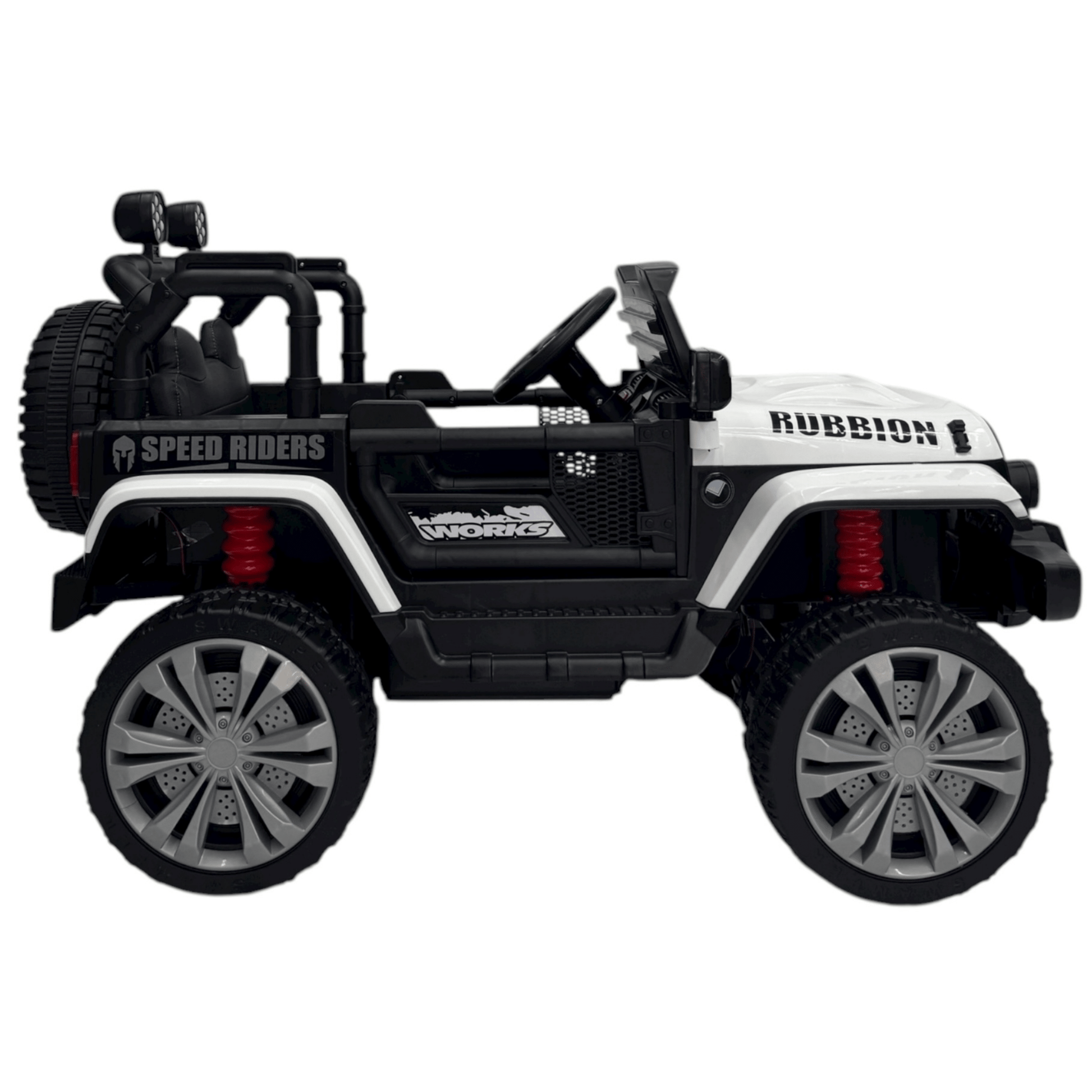carro electrico - Jeep  Rubicun 4x4 para niños-3