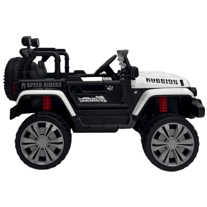 carro electrico - Jeep  Rubicun 4x4 para niños-3