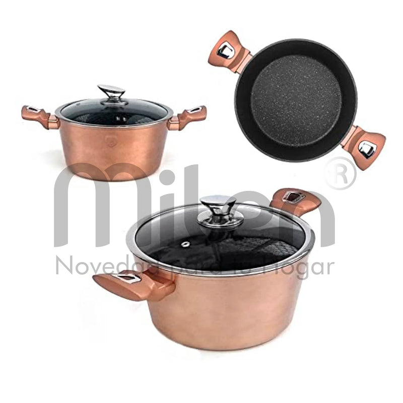BH-1224N Set de Ollas x15pcs Beige-2