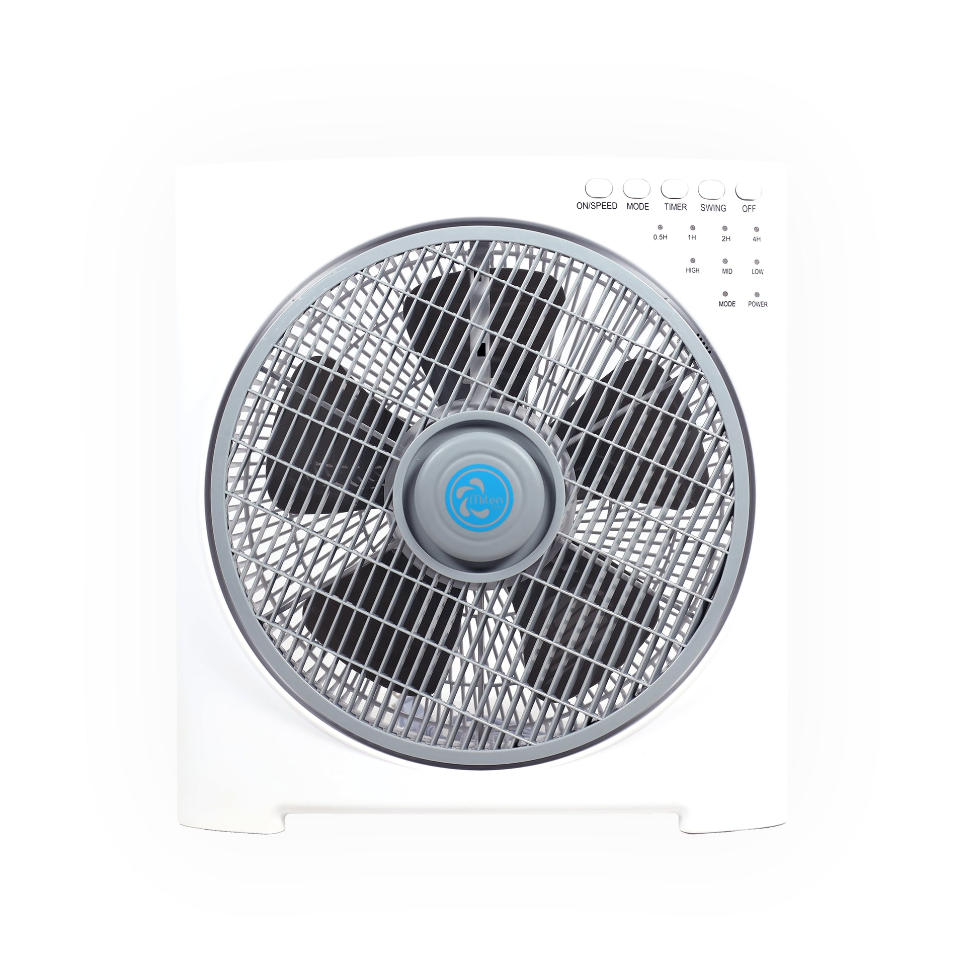 Ventilador de mesa de 12" Cuadrado con Control Remoto Milen TX1211BR-1