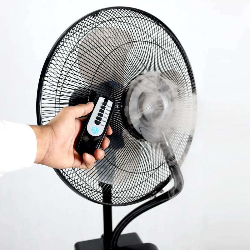 Ventilador de pedestal de 16"  con control remoto Milen-4