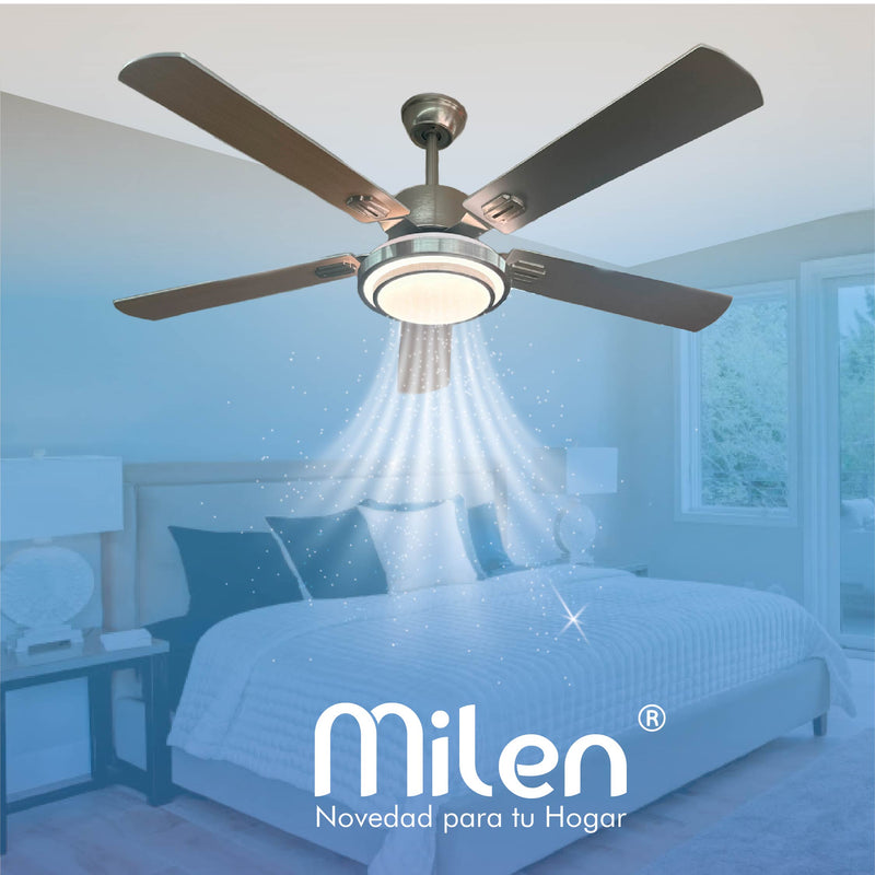 Ventilador de techo decorativo con control remoto AC863/2-2