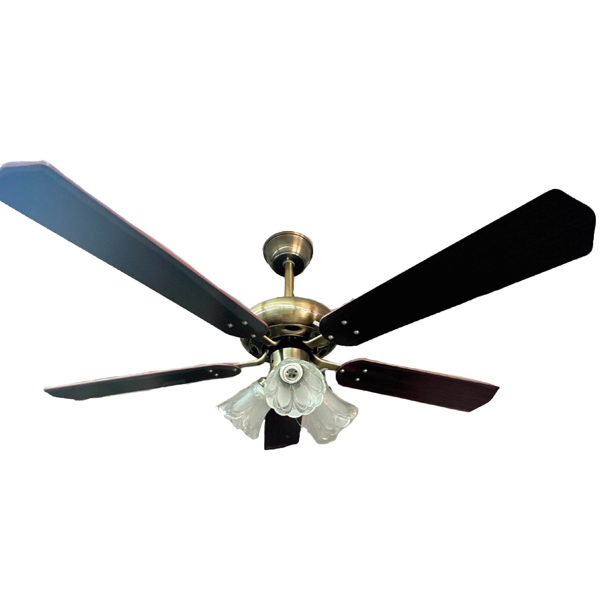 Ventilador de techo decorativo con control remoto y 3 lamparas clásicasAC8629/3