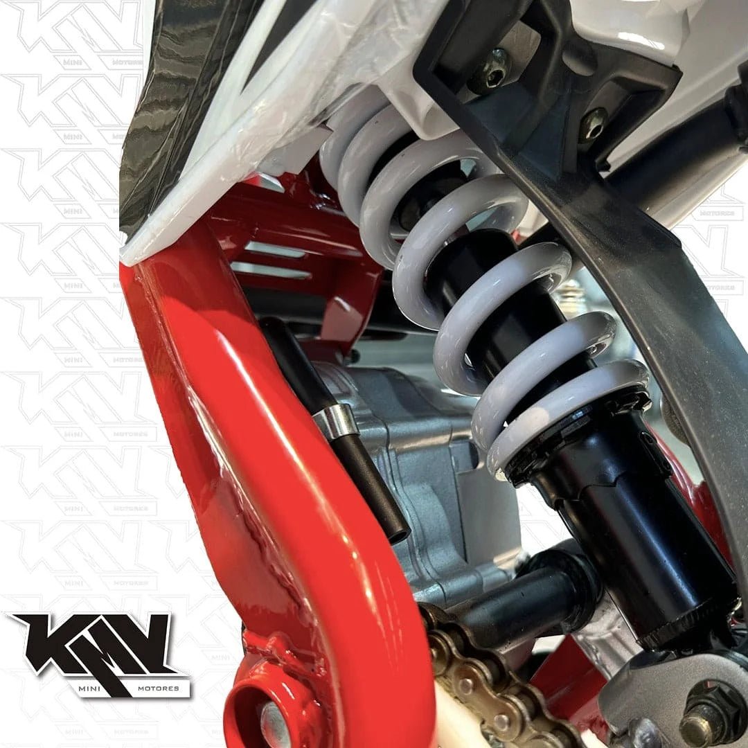 Moto cross a gasolina 4T 110 CC con cambios-5
