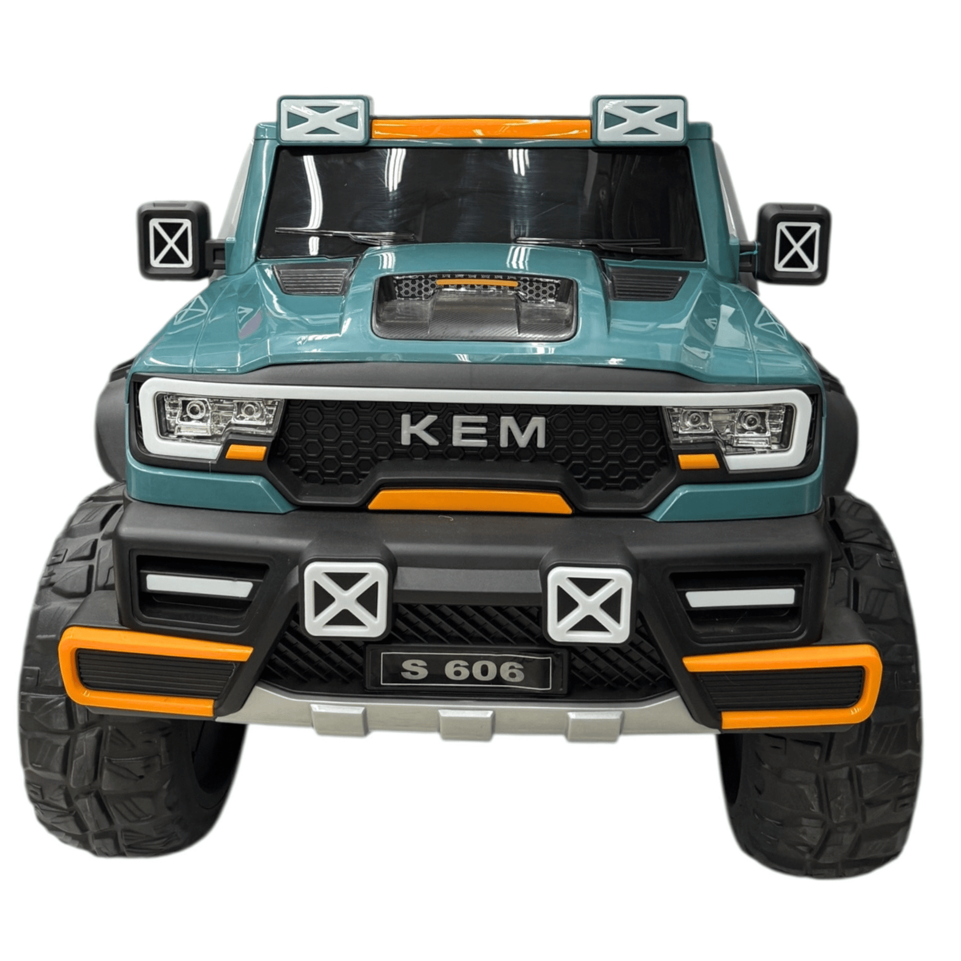 Carro Eléctrico KEM  4x4 con Llantas Luminosas para niños-3