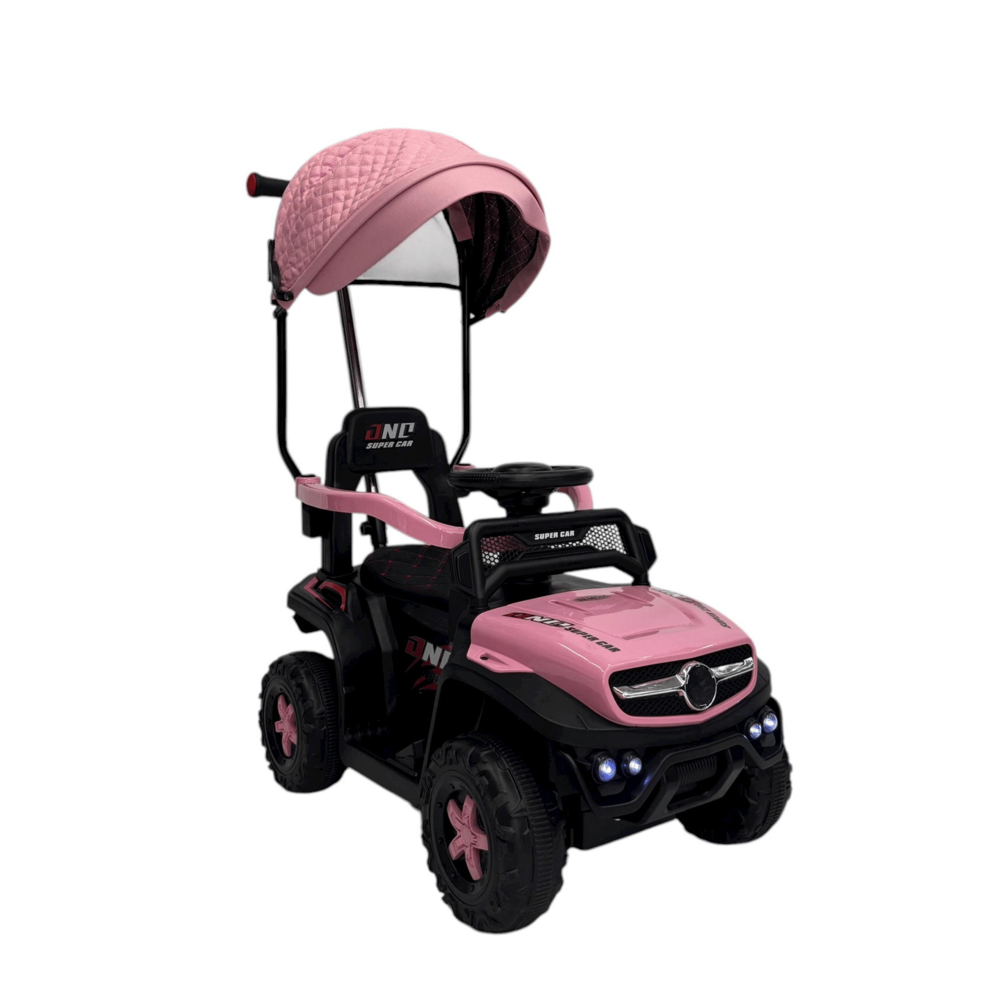 Carro electrico  - Carro paseador Super Car para niños-5