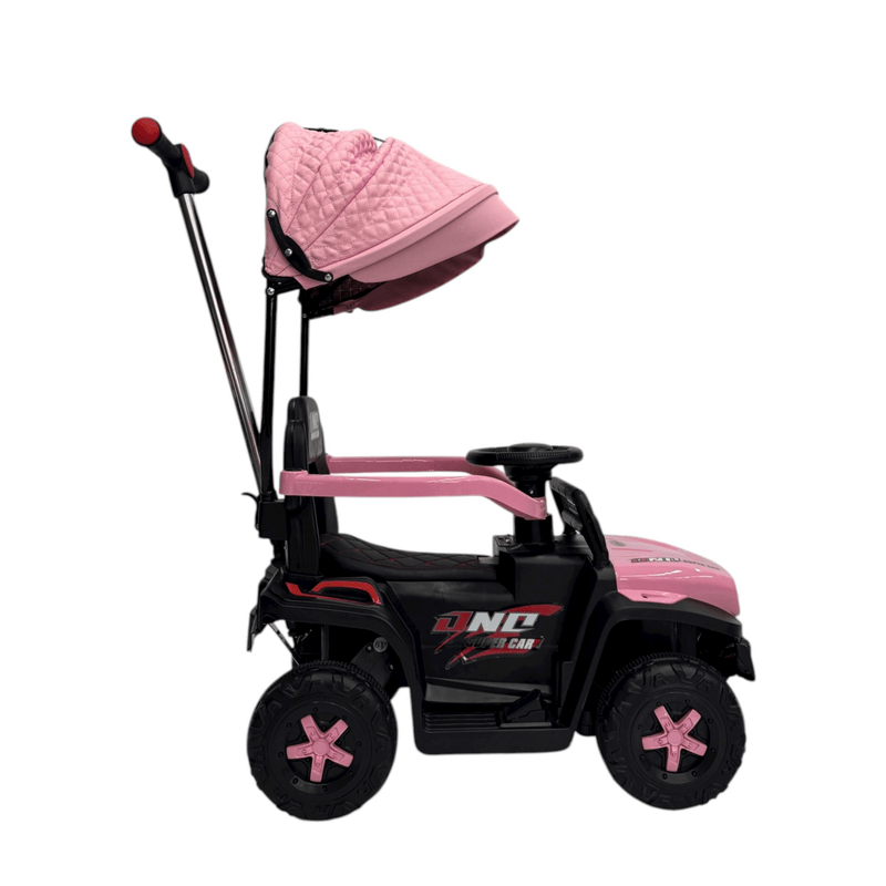 Carro electrico  - Carro paseador Super Car para niños-6